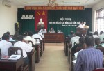 Đồng chí Trần Văn Bến - Phó Chủ tịch LĐLĐ tỉnh triển khai Bộ luật Lao động, Luật Công đoàn sửa đổi năm 2012