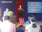 Ra mắt công đoàn cơ sở quỹ tín dụng nhân dân xã Hải Phú
