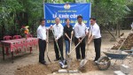 Liên đoàn Lao động huyện Triệu Phong khởi công xây dựng  nhà ở Mái ấm Công đoàn