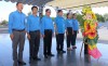 Chủ tịch Tổng LĐLĐ Việt Nam Bùi Văn Cường tri ân các anh hùng liệt sỹ