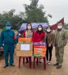 Các CĐCS thuộc LĐLĐ huyện Gio Linh thăm, tặng quà khu vực phong tỏa do dịch bệnh Covid-19