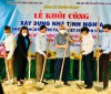 LĐLĐ huyện Gio Linh: Phối hợp tổ chức Lễ khởi công xây dựng Nhà tình nghĩa cho gia đình chính sách
