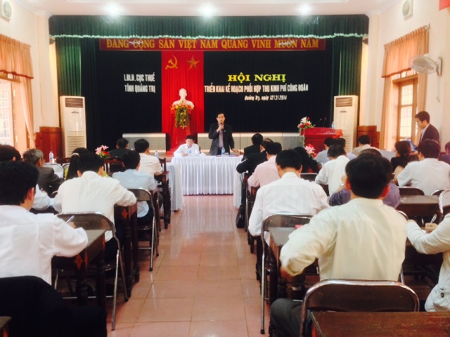 Liên đoàn Lao động tỉnh Quảng Trị: Phối hợp với Cục Thuế tỉnh triển khai thu nộp kinh phí công đoàn