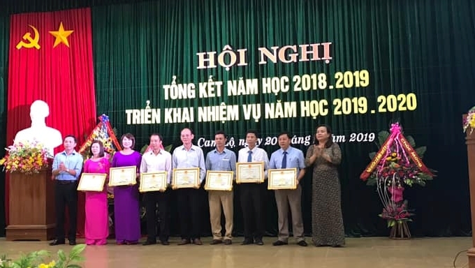 LĐLĐ huyện Cam Lộ:  Tổng kết hoạt động công đoàn năm học 2018-2019