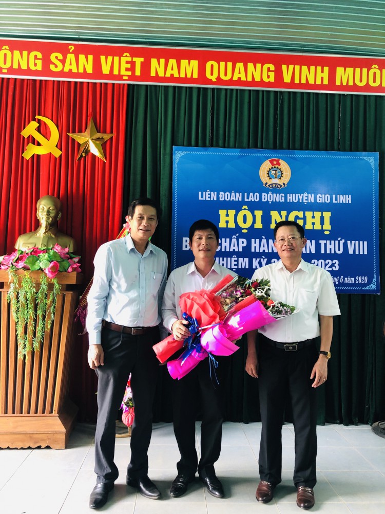 Kiện toàn chức danh Chủ tịch LĐLĐ huyện Gio Linh