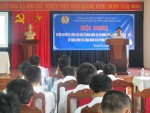 CĐCS Công ty Thủy điện Quảng Trị: Tuyên truyền về bầu cử đại biểu Quốc hội và đại biểu HĐND các cấp