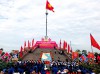 Lễ Thượng cờ "Thống nhất non sông" tại Khu Di tích đặc biệt quốc gia Đôi bờ Hiền Lương - Bến Hải (Quảng Trị)