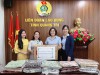 Các cấp công đoàn tiếp tục hưởng ứng chương trình “Áo dài yêu thương"