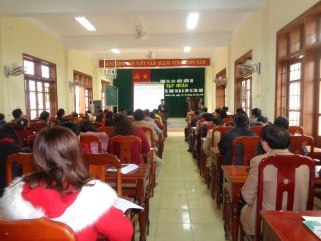 Lớp tập huấn nghiệp vụ  thanh tra nhân dân và công tác công đoàn năm 2016 do LĐLĐ huyện Hướng Hóa tổ chức