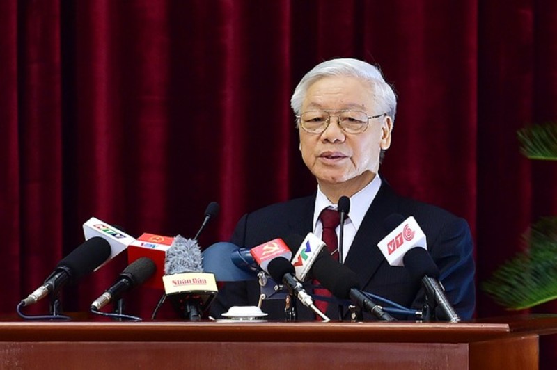 Tổng Bí thư Nguyễn Phú Trọng bế mạc Hội nghị