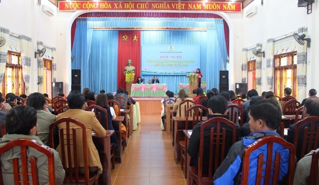 Liên đoàn Lao động huyện Triệu Phong: Triển khai nhiệm vụ năm 2019