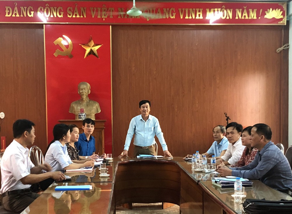 LĐLĐ huyện Vĩnh Linh giám sát quy chế dân chủ tại Trường Tiểu học & Trung học cơ sở Vĩnh Long